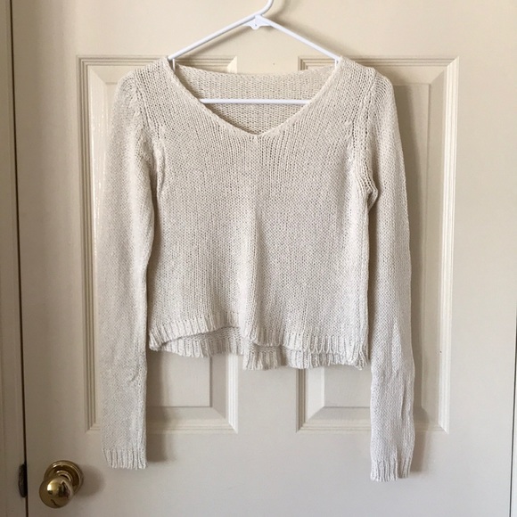 Brandy Melville Tops - Brandy Melville cream knit top